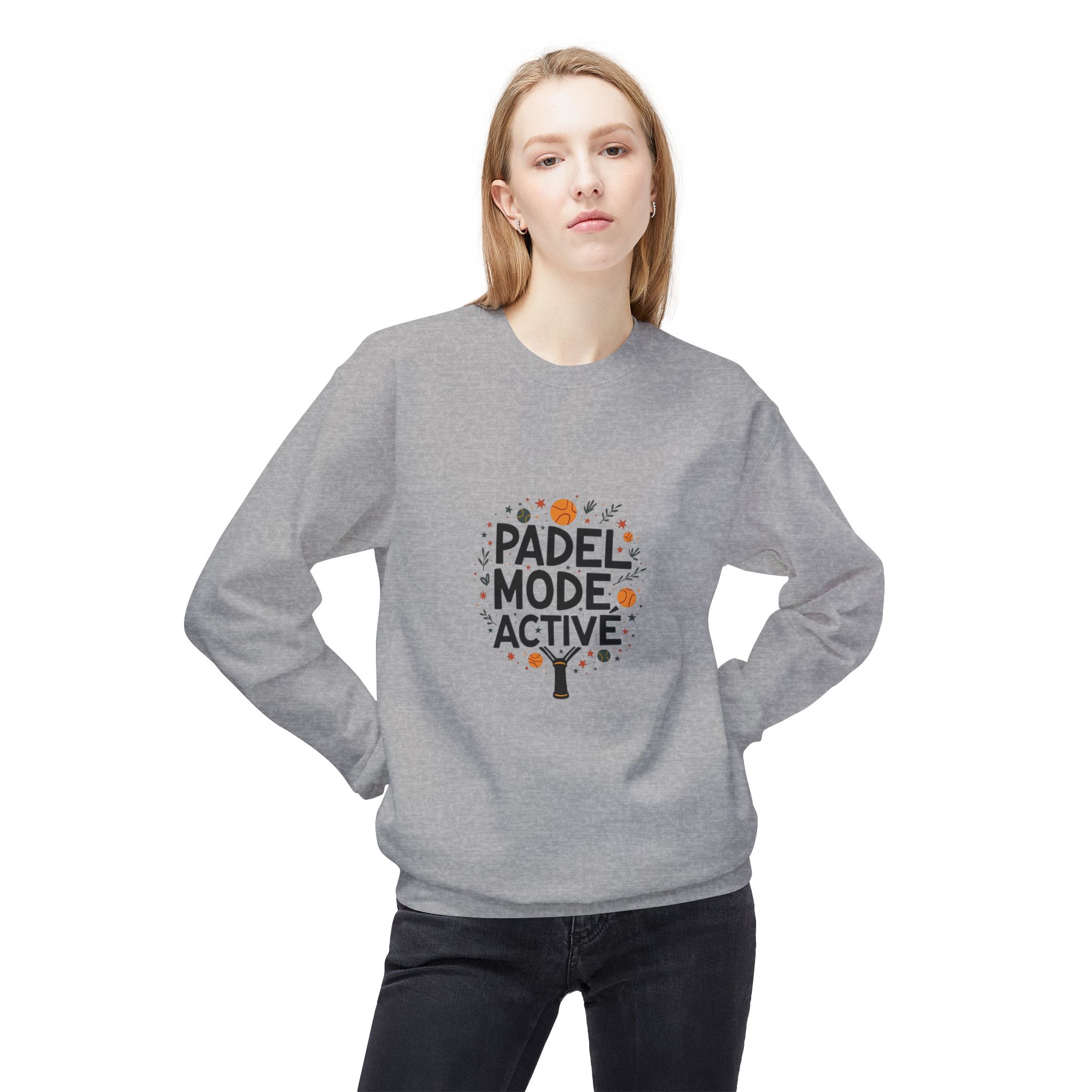 Padel Mode Active Sweatshirt – Padel Crewneck for Players & Fans - Image 7
