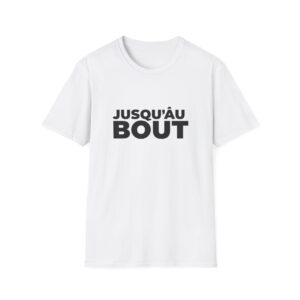 T‑shirt « Jusqu'au Bout » – Esprit compétiteur sur chaque point