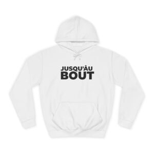 Sweat à capuche «Jusqu'au Bout  » – Affiche ta passion sur et en dehors du court