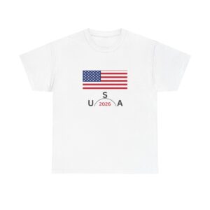 T-shirt Vintage Football USA | Maillot Coupe du Monde 2026 Étoiles et Bandes
