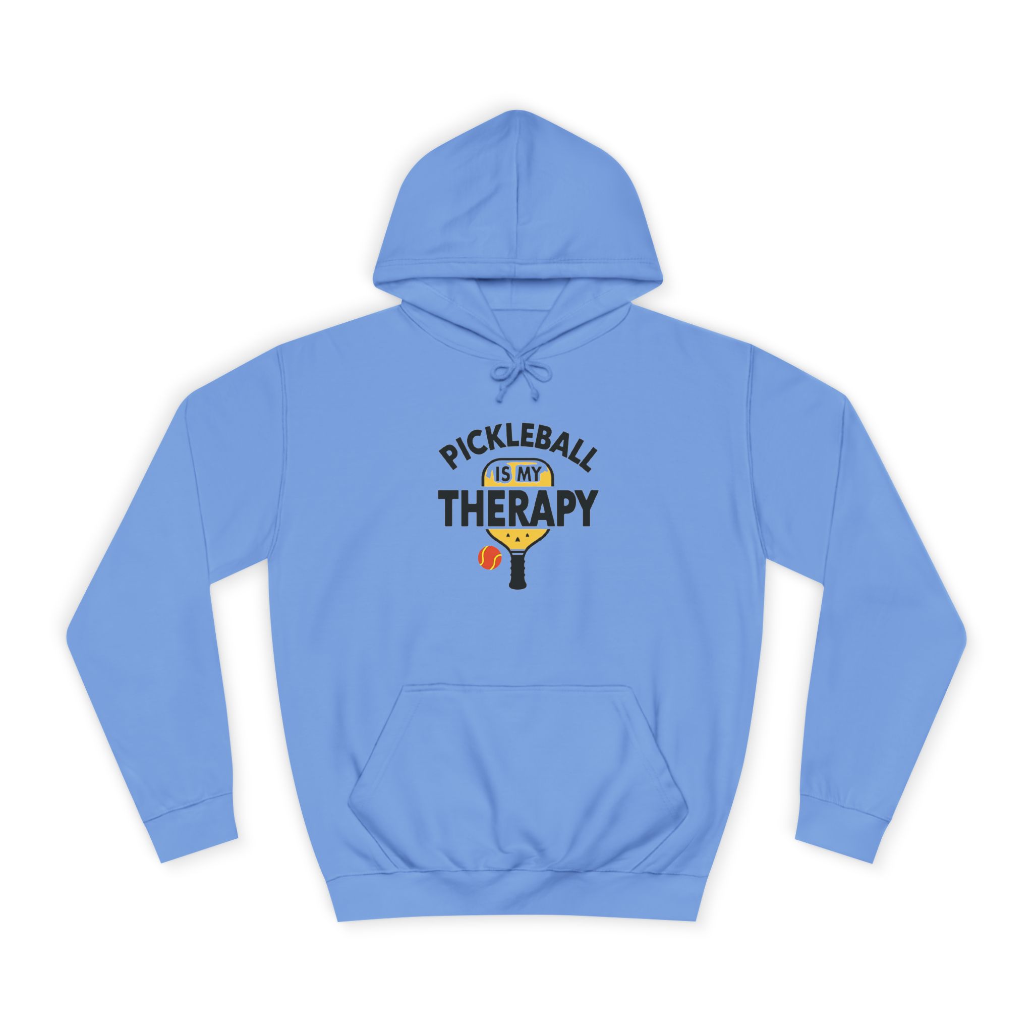 Pickleball Is My Therapy Hoodie — Funny Pickleball Player Sweatshirt - Image 9