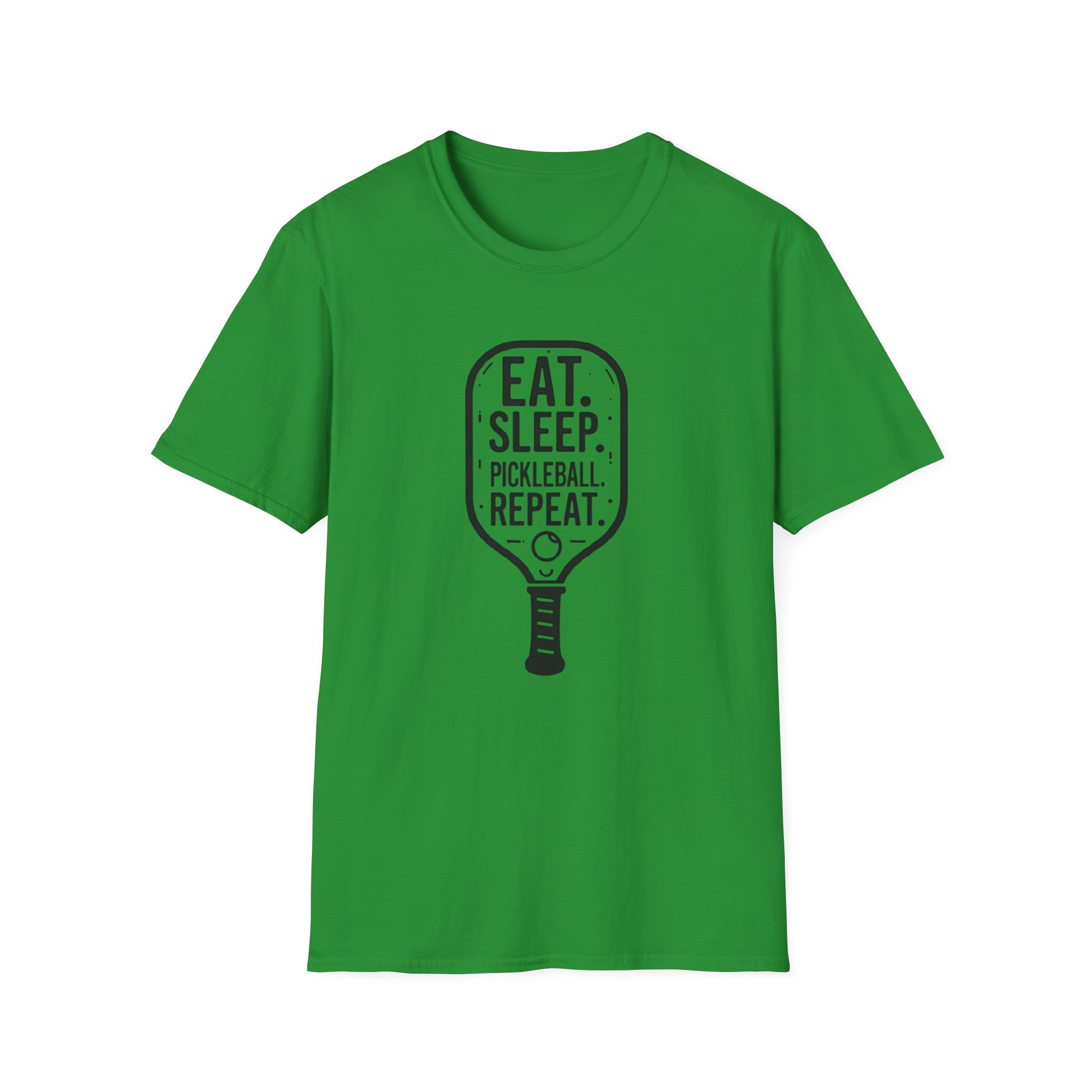 Pickleball T-Shirt — "Eat. Sleep. Pickleball. Repeat." Paddle Graphic Tee - Image 9